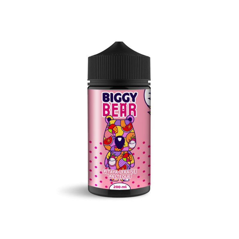 BIGGY BEAR PITAYA FRAISE PASTEQUE 200ml