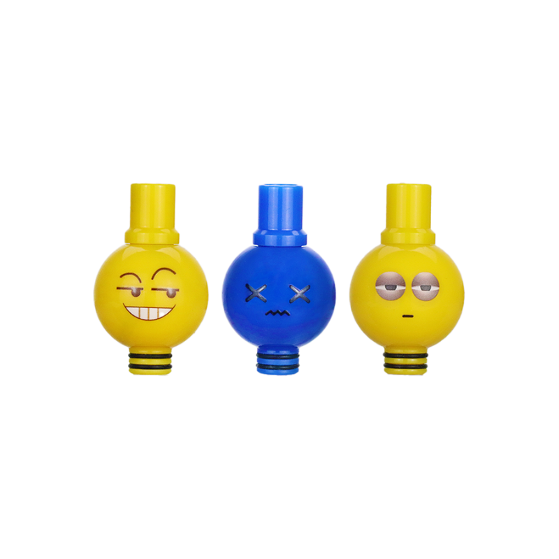 PACK DE 3 DRIP TIPS 510 SMILE FUMYTECH